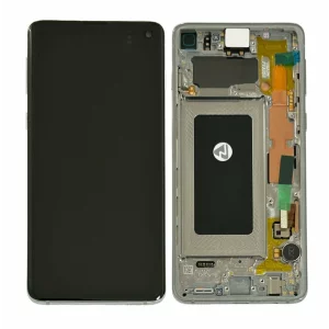 Ecran Samsung G973 Galaxy S10 Prism White (Service Pack)
