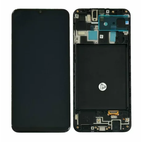 Ecran Samsung A205/ M107 Galaxy A20/ M10s 2019 Negru (Service Pack)