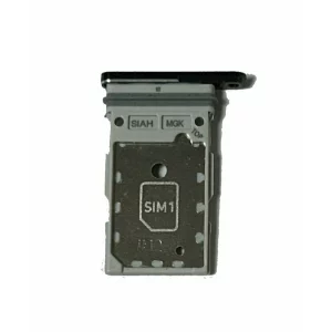 Suport SIM Samsung Galaxy S23 Ultra S918, Dual SIM, Negru (din dezmembrari)
