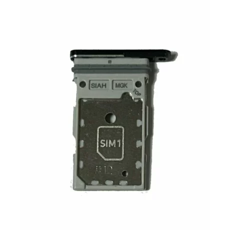 Suport SIM Samsung Galaxy S23 Ultra S918, Dual SIM, Negru (din dezmembrari)