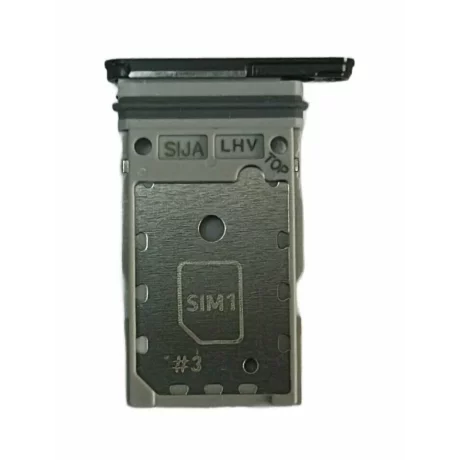 Suport SIM Samsung Galaxy S22 S901, Dual SIM, Negru (din dezmembrari)