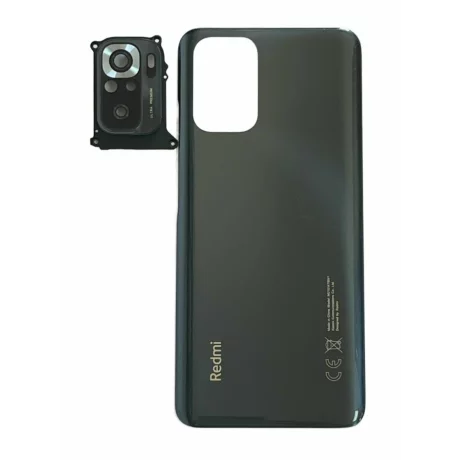 Capac spate si sticla camera Xiaomi Redmi Note 10s Negru (din dezmembrari)
