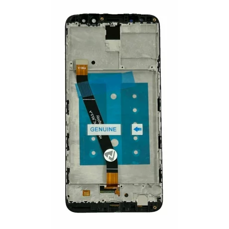 Ecran Mate 10 Lite Negru CU RAMA (Compatibil)