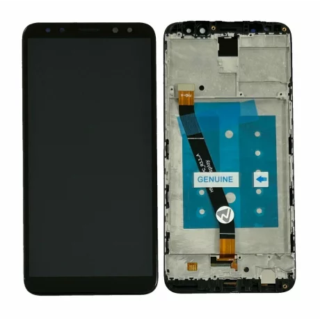 Ecran Mate 10 Lite Negru CU RAMA (Compatibil)