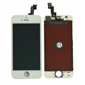 Ecran Compatibil pentru iPhone 5S Alb