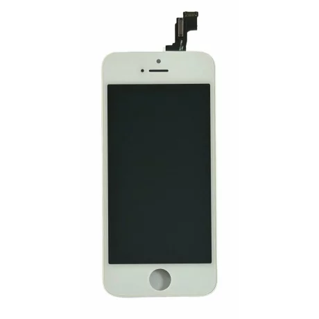 Ecran Compatibil pentru iPhone 5S Alb