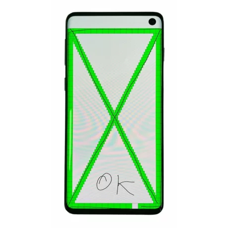 Ecran Samsung Galaxy S10 G973 Alb/Silver (din dezmembrari)