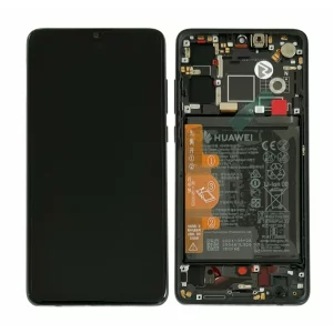 Ecran Huawei P30 Negru (Service Pack)