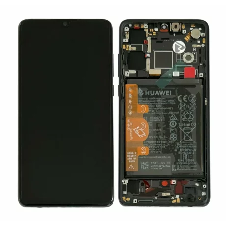 Ecran Huawei P30 Negru (Service Pack)