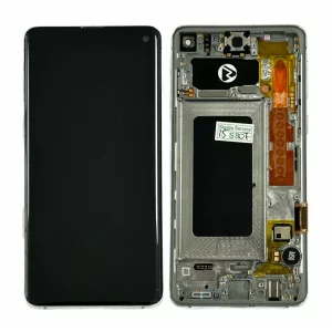 Ecran Samsung G973 Galaxy S10 Prism Silver STICLA SCHIMBATA Aspect 9/10