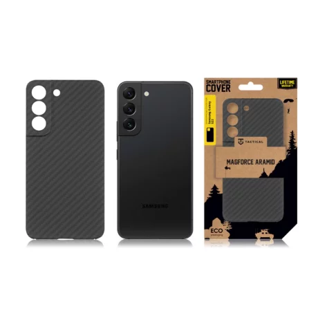 Husa Samsung S901 Galaxy S22 Tactical MagForce Aramid Negru