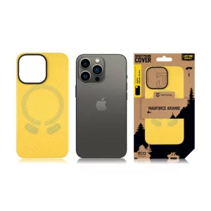 Husa iPhone 13 Pro Tactical MagForce Aramid Galben