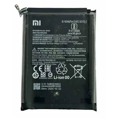 Acumulator Redmi Note 9 Pro BN53 (din dezmembrari)