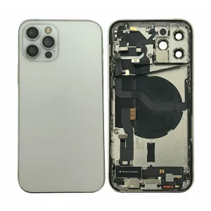 Carcasa (Body) completa iPhone 12 Pro Silver Grade 8(din dezmembrari)