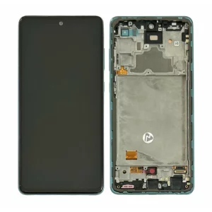 Ecran Samsung A725 Galaxy A72 4G 2021 Albastru Fara Baterie (Service Pack)