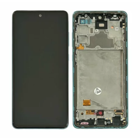 Ecran Samsung A725 Galaxy A72 4G 2021 Albastru Fara Baterie (Service Pack)