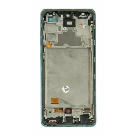 Ecran Samsung A725 Galaxy A72 4G 2021 Albastru Fara Baterie (Service Pack)