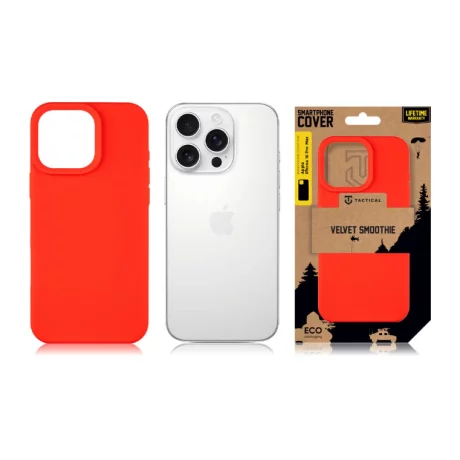 Husa iPhone 16 Pro Max Tactical Velvet Smoothie Rosu