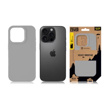 Husa iPhone 16 Pro Tactical Velvet Smoothie Gri