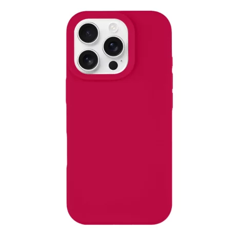 Husa iPhone 16 Pro Tactical Velvet Smoothie Rosu Bordo