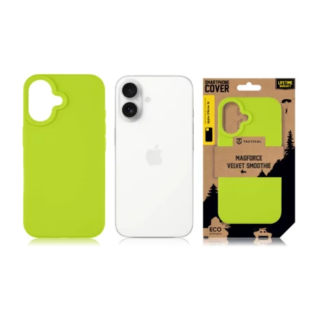 Husa iPhone 16 Tactical MagForce Velvet Smoothie Verde