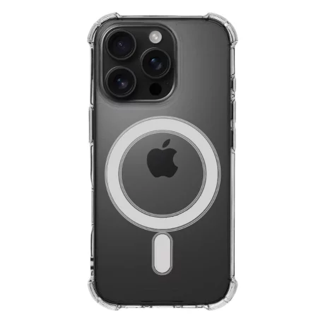 Husa iPhone 16 Pro Tactical MagForce Plyo Transparent