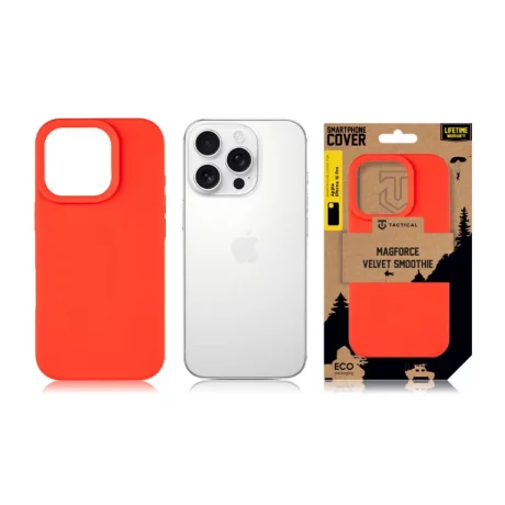 Husa iPhone 16 Pro Tactical MagForce Velvet Smoothie Rosu