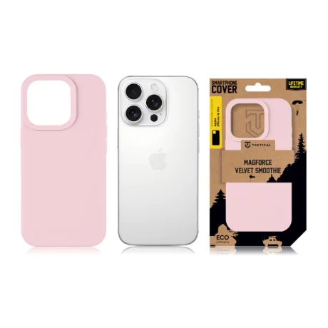 Husa iPhone 16 Pro Tactical MagForce Velvet Smoothie Roz