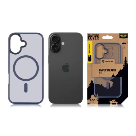 Husa iPhone 16 Tactical MagForce Hyperstealth Albastru Inchis