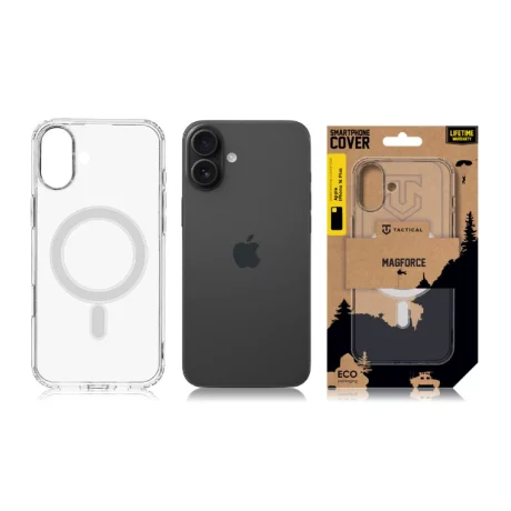Husa iPhone 16 Plus Tactical MagForce Transparent