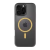 Husa iPhone 16 Pro Max Tactical MagForce Hyperstealth 2.0 Negru/ Galben