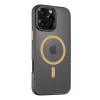 Husa iPhone 16 Pro Max Tactical MagForce Hyperstealth 2.0 Negru/ Galben