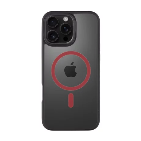 Husa iPhone 16 Pro Max Tactical MagForce Hyperstealth 2.0 Negru/ Rosu