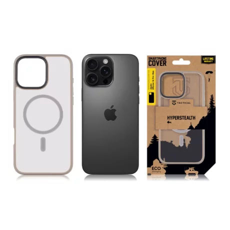 Husa iPhone 16 Pro Max Tactical MagForce Hyperstealth Gri Deschis