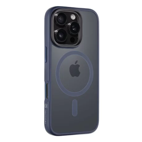 Husa iPhone 16 Pro Tactical MagForce Hyperstealth Albastru Inchis