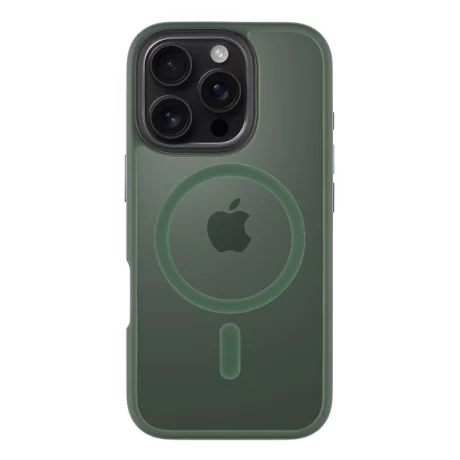 Husa iPhone 16 Pro Tactical MagForce Hyperstealth Verde Inchis