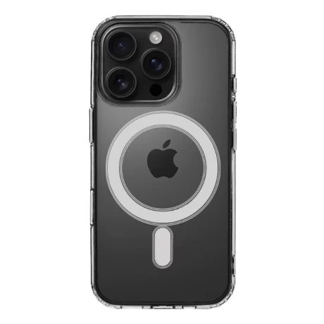 Husa iPhone 16 Pro Tactical MagForce Transparent