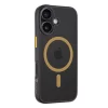 Husa iPhone 16 Tactical MagForce Hyperstealth 2.0 Negru/ Galben
