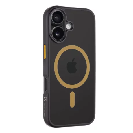 Husa iPhone 16 Tactical MagForce Hyperstealth 2.0 Negru/ Galben