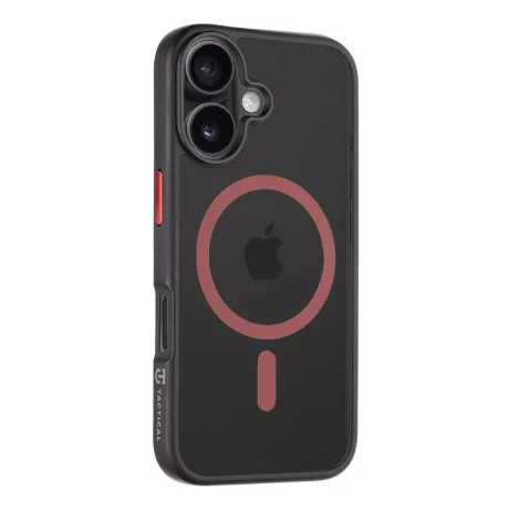 Husa iPhone 16 Tactical MagForce Hyperstealth 2.0 Negru/ Rosu