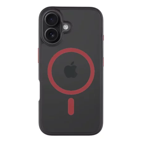 Husa iPhone 16 Tactical MagForce Hyperstealth 2.0 Negru/ Rosu
