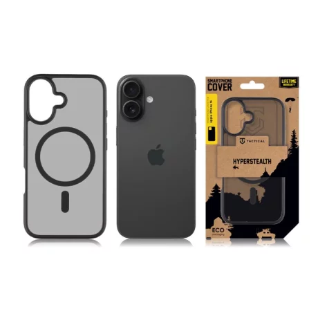 Husa iPhone 16 Tactical MagForce Hyperstealth Negru