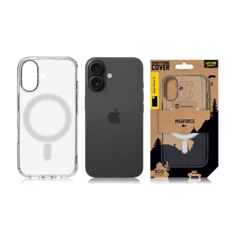 Husa iPhone 16 Tactical MagForce Transparent