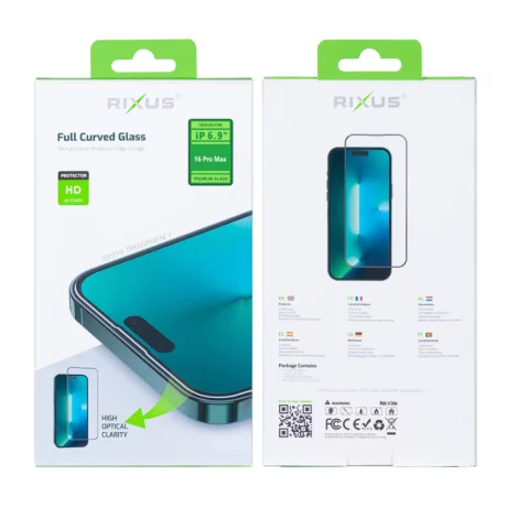 Folie iPhone 16 Pro Max Sticla 9H Transparenta