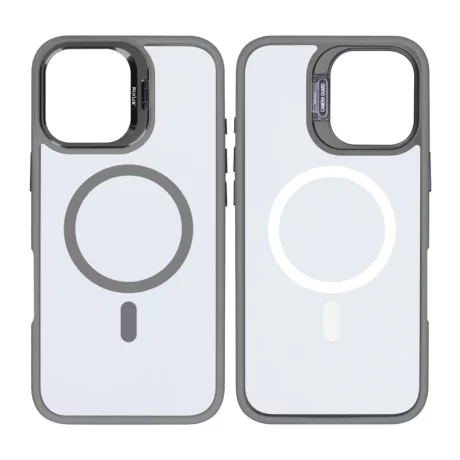 Husa iPhone 16 Rixus Magsafe Gri