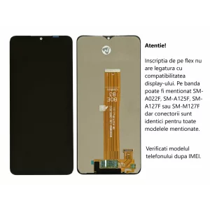 Ecran Compatibil pentru Samsung A127F Galaxy A12 Nacho 2021 Fara Rama
