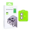 Folie iPhone 16 / iPhone 16 Plus Sticla Camera cu Rama Roz