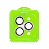 Folie iPhone 16 Pro/ iPhone 16 Pro Max Sticla Camera cu Rama Gri Argintiu
