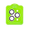 Folie iPhone 16 Pro/ iPhone 16 Pro Max Sticla Camera cu Rama Roz Auriu