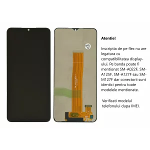 Ecran Compatibil pentru Samsung M127 Galaxy M12 Fara Rama